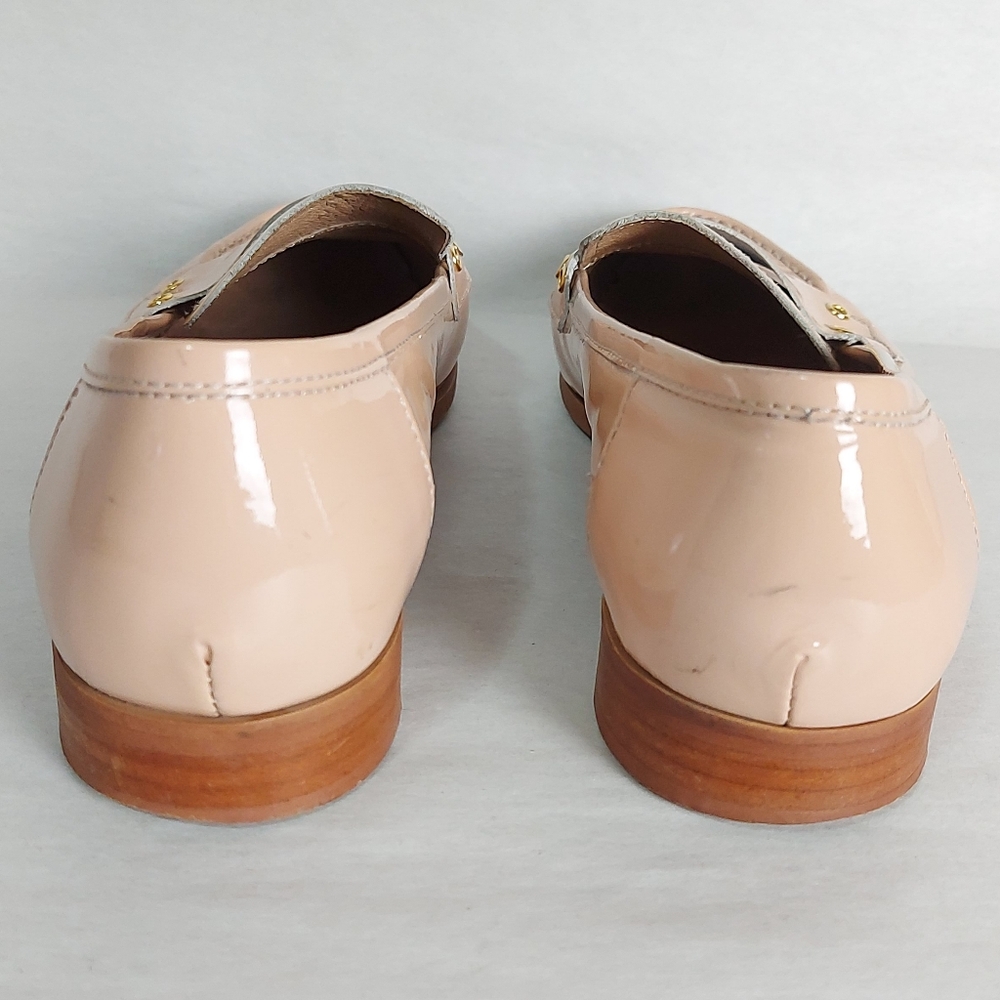 Minelli Women Loafers Size 38 EU Nude LeatherCasual Flats Comfort Low Heel Shoes - Picture 7 of 10